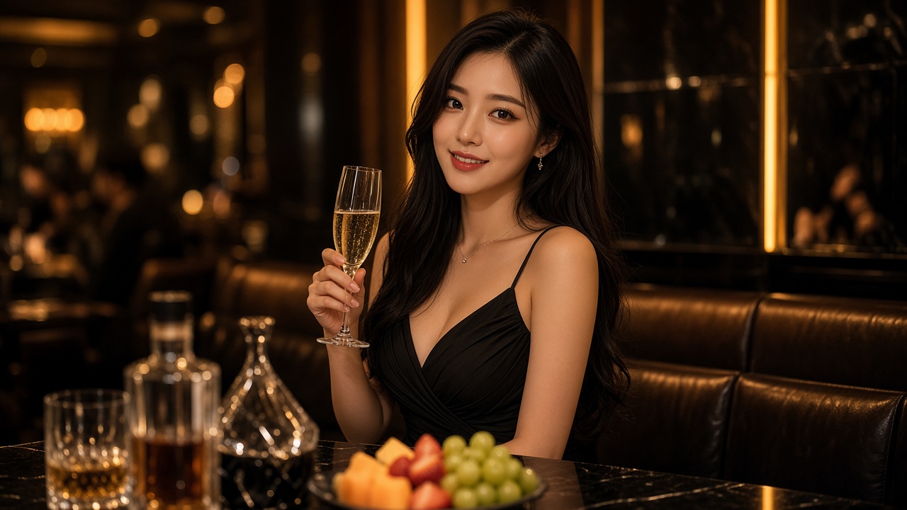 목적·예산에 따라 코스를 달리 설계하세요 – 강남 나이트라이프 분위기 사진