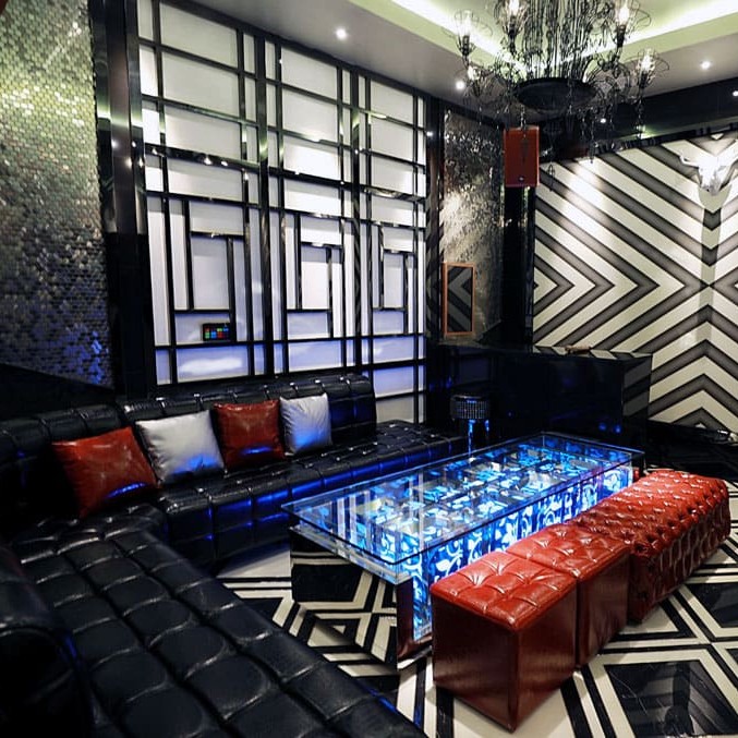 강남 유흥업소 VIP 룸 내부 분위기